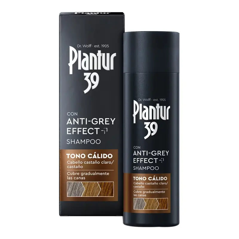 Plantur Shampoo 39 Anti Grey Effect Warm Tone, 200 ml