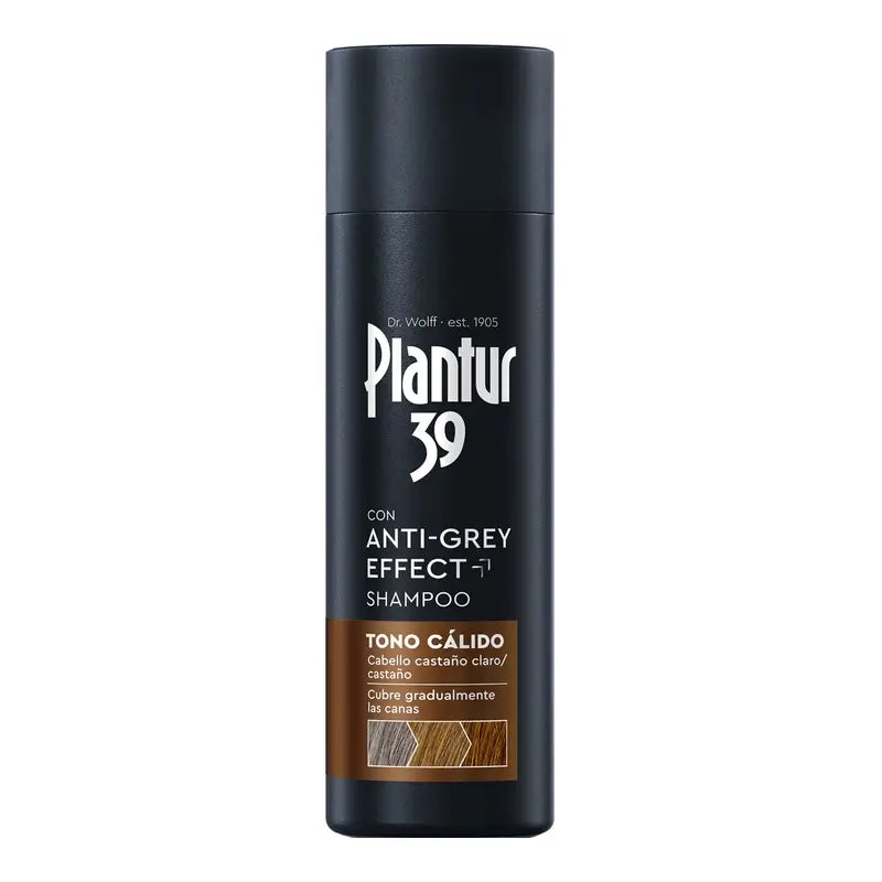 Plantur Shampoo 39 Anti Grey Effect Warm Tone, 200 ml