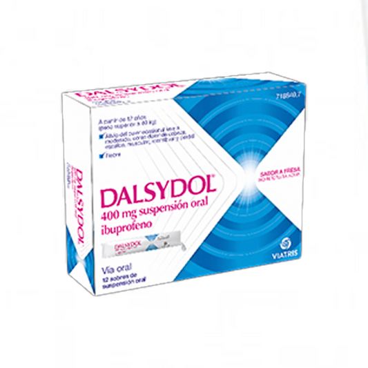 Dalsydol 400 mg Oral Suspension, 12 Sachets