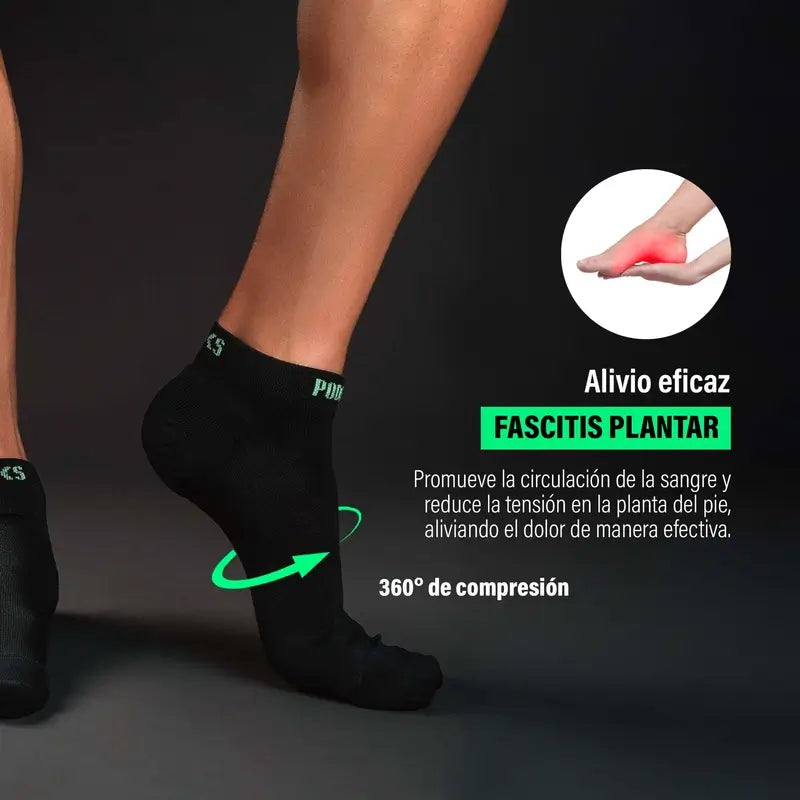 Podoks Running H2 Calcentin Biomechanical Black