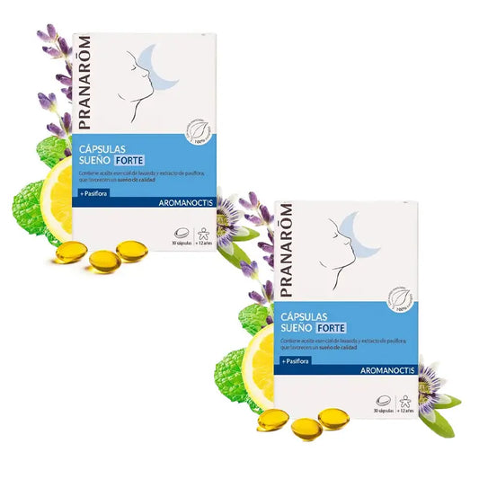 Pranarôm Aromanoctis Forte Sleep, 2X30 Capsules
