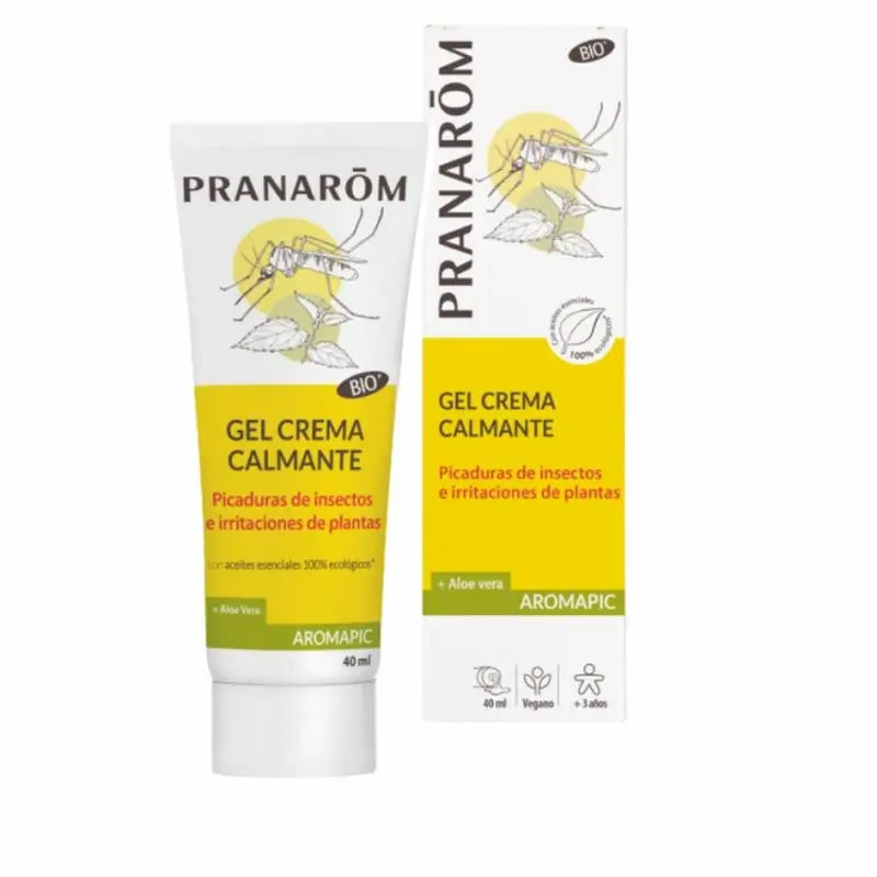 Pranarom Aromapic Organic Soothing Gel Cream, 40 ml