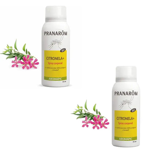 Pranarôm Aromapic Body Spray, 2X75 Ml