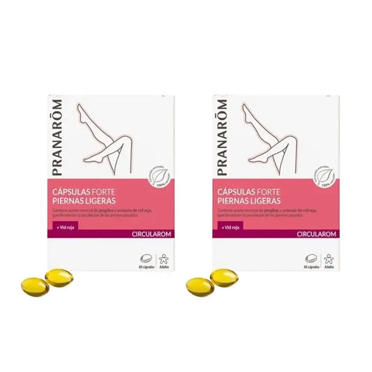 Pranarôm Circularom Capsules Forte Comfort Light Legs, 2X30 Capsules