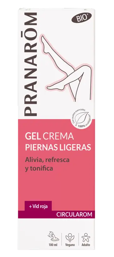 Pranarom Circularom Light Legs Cream Gel, 100ml