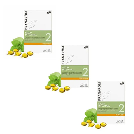 Pranarôm Oleocaps 2 Gastrointestinal & Urine Relief, 3X30 Capsules