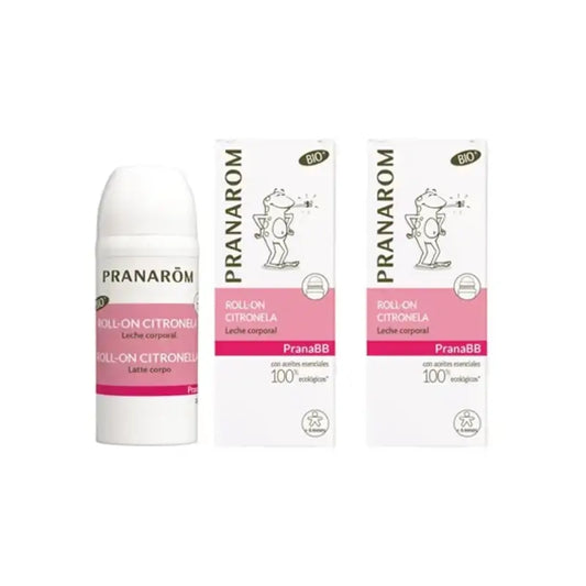 Pranarôm Pranabb Citronella Roll On, 2X30Ml