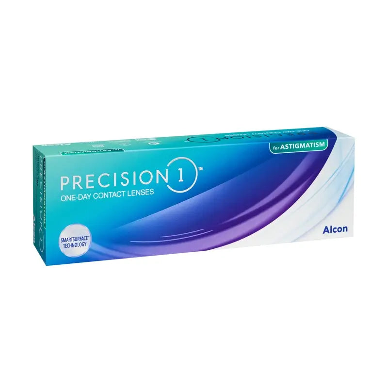 Precision1 Daily Toric Lenses , 30 units - -0.00, -0.75, 10, 8.8, 14.40