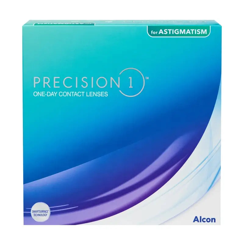 Precision1 Daily Toric Lenses , 90 units - -0.00, -2.25, 160, 8.8, 14.40