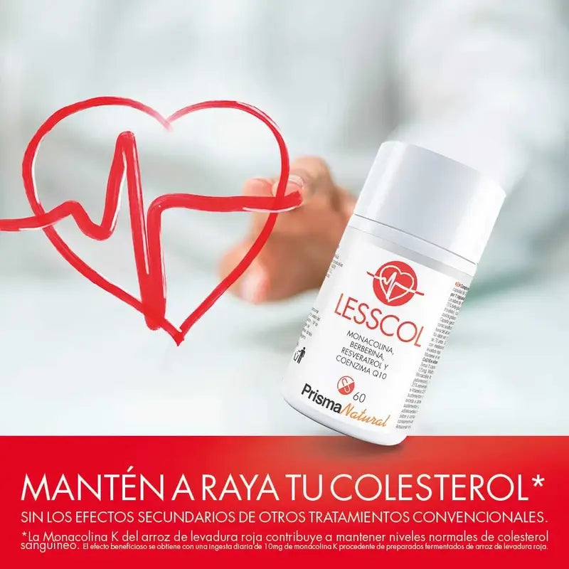 Prisma Natural Lesscol, 60 Capsules
