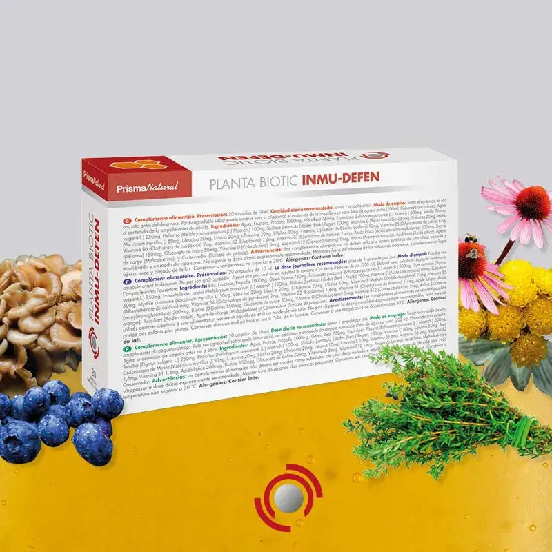 Prisma Natural Plantabiotic Inmunodefense 20 Ampoules x 10 ml