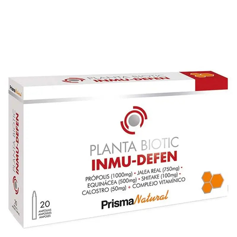 Prisma Nat Plantabiotic - Inmu-Defen, 20 Ampoules Of 10 Ml