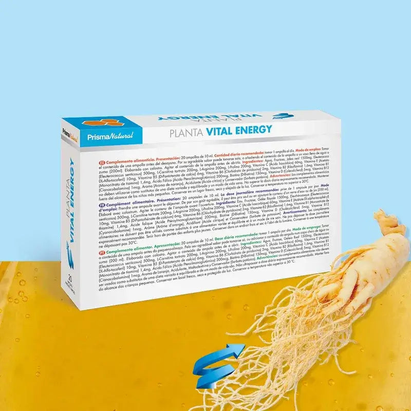 Prisma Natural Plantavital Energy 20 ampoules x 10 ml