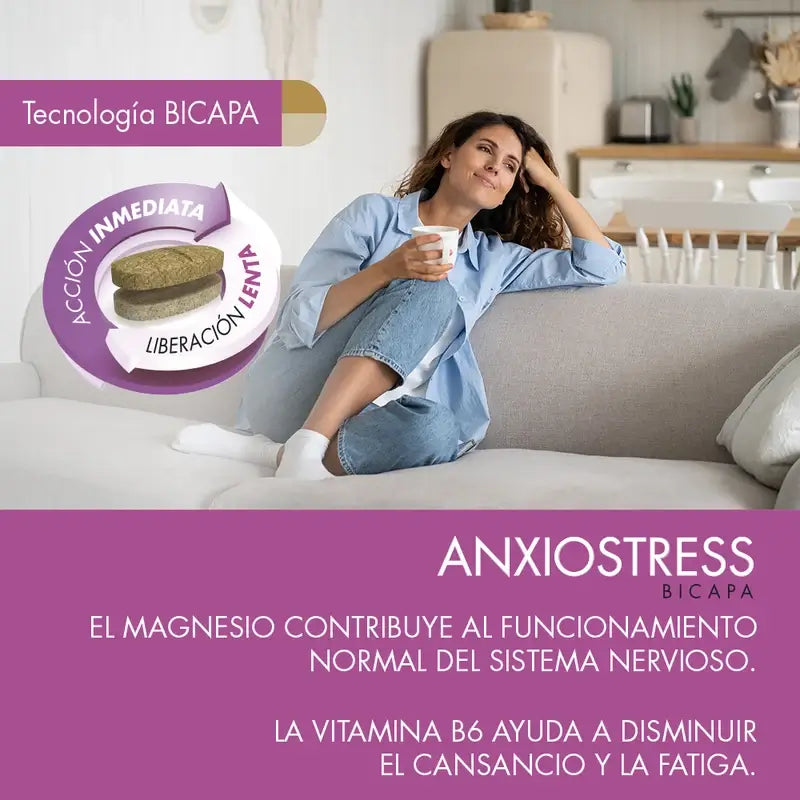 Prisma Natural Anxio-Stress Bicapa, 15 Tablets