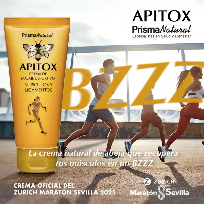 Apitox Sports Muscle & Ligament Massage Cream, 60 ml