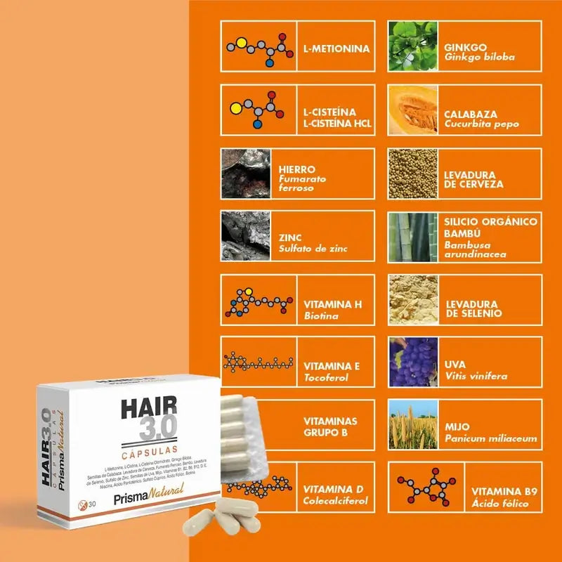 Prisma Natural Hair 3.0, 30 Capsules
