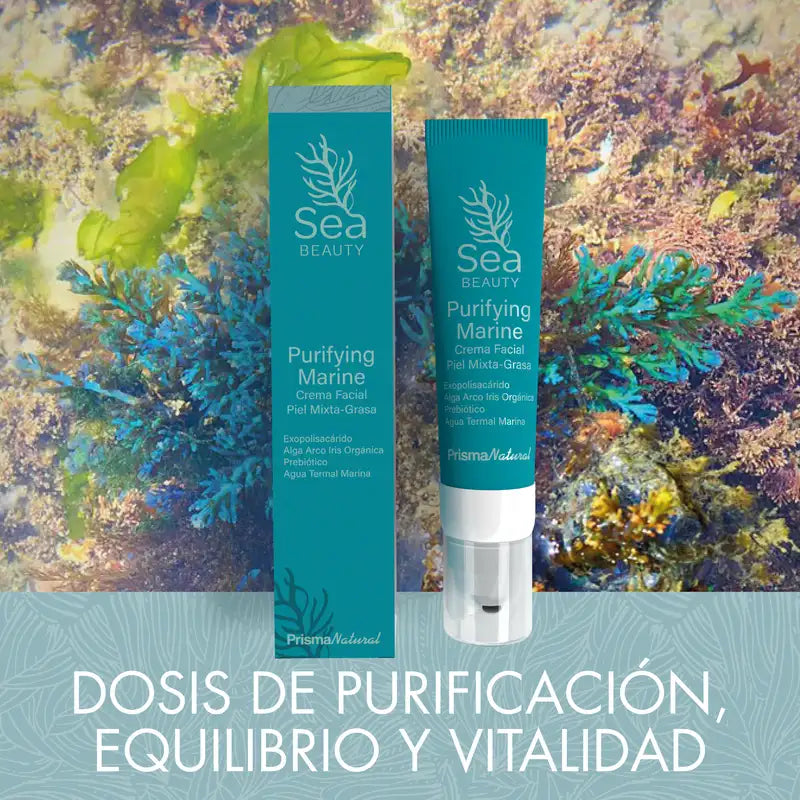 Prisma Natural Sea Beauty Purifying Marine Facial Emulsion Combination Skin, 50 ml