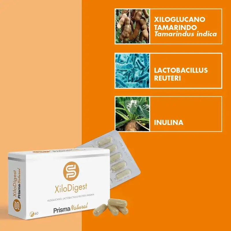 Prisma Natural Xilodigest, 60 Capsules