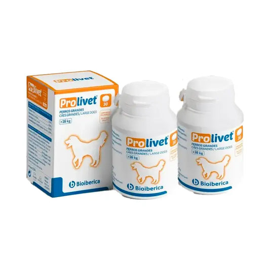Prolivet Large Dogs, Pack 2 x 30 Tablets