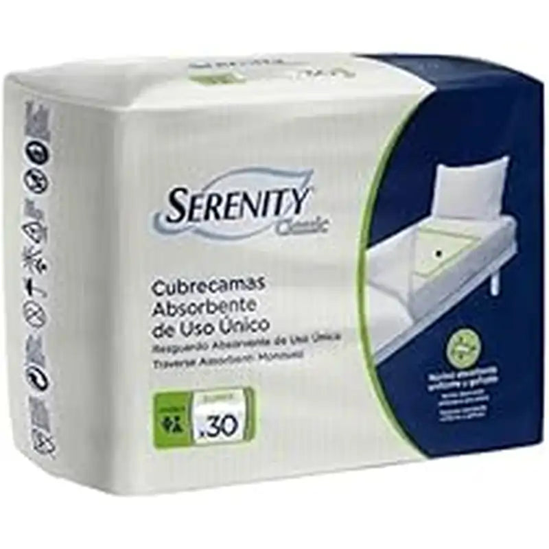 Serenity Bed Protector Protect Super 60 x 90 cm 30 units