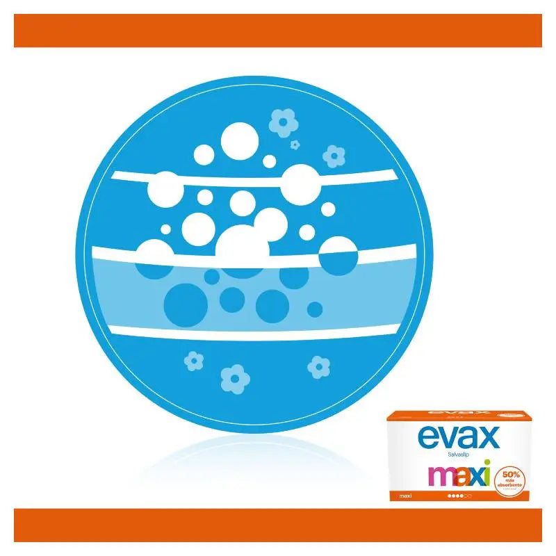 Evax Salvaslip Maxi Panty Liner 40 units