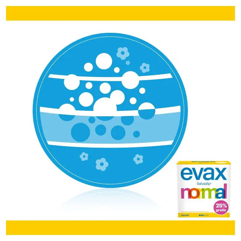 Evax Salvaslip Normal Panty Liner Protegeslips 50 units