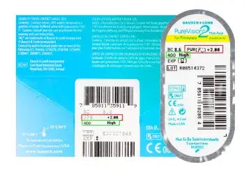 Purevision Multifocal Monthly Lenses , 3 units