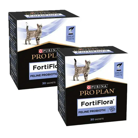 Purina Pro Plan Fortiflora Probiotic for Cats, Pack 2 x 30x1g