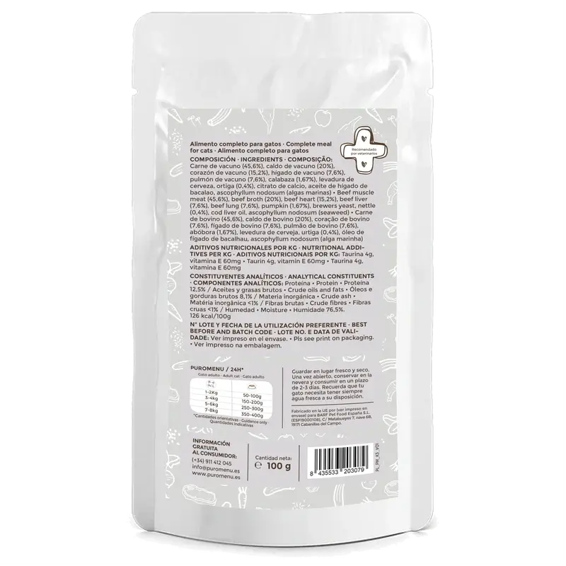 Puromenu Happy Moustaches Menu , 1 unit