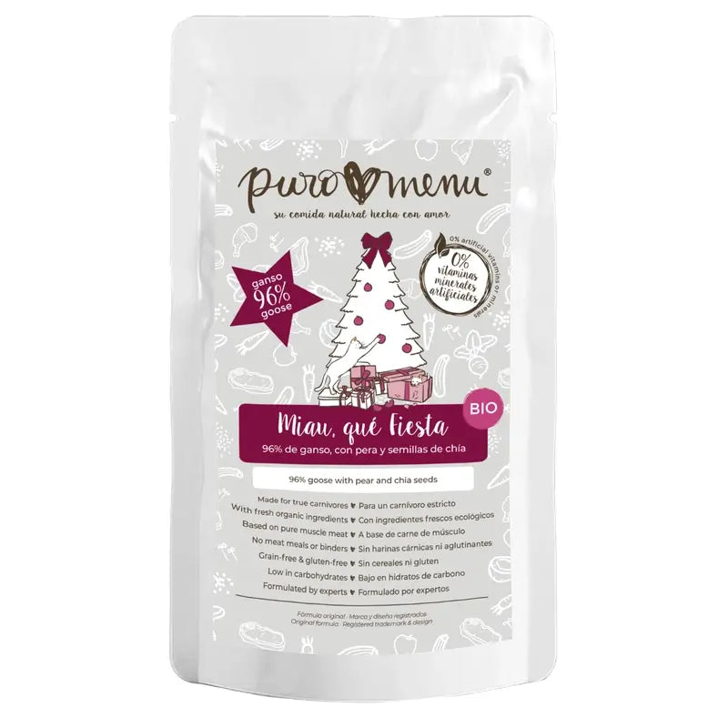 Puromenu Meow Menu, What a Feast Bio, 100 g