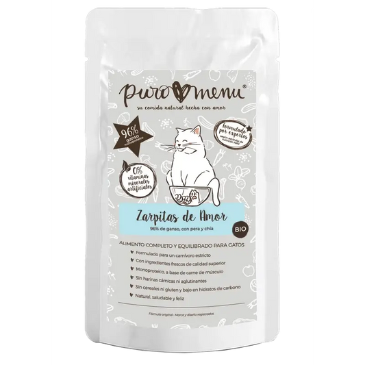 Puromenu Menu Zarpitas De Amor Bio (Goose) , 100 g