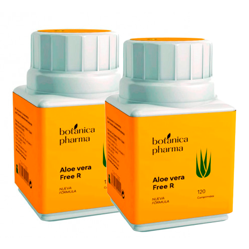 Botánicapharma Pack 2 units of Aloe Vera 120 tablets