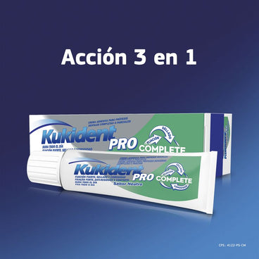 Kukident Pro Complete Denture Adhesive Cream, Neutral 70 G