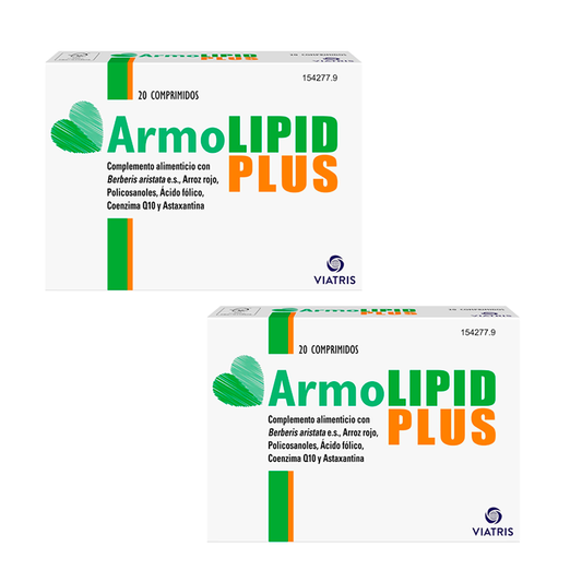 Pack 2 units of Armolipid Plus 20 tablets