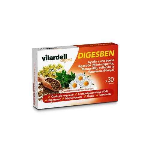 Vilardell Digest Digesben 30 capsules