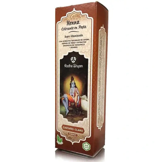 Radhe Shyam Henna Light Brown Paste, 200 ml