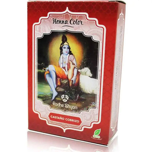Radhe Shyam Henna Auburn Henna Powder, 100 g