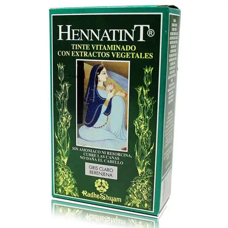 Radhe Shyam Hennatint Light Grey Aubergine , 60 ml