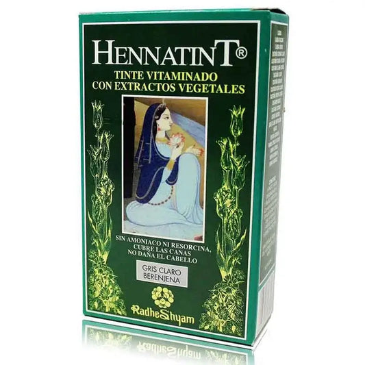 Radhe Shyam Hennatint Light Grey Aubergine , 60 ml