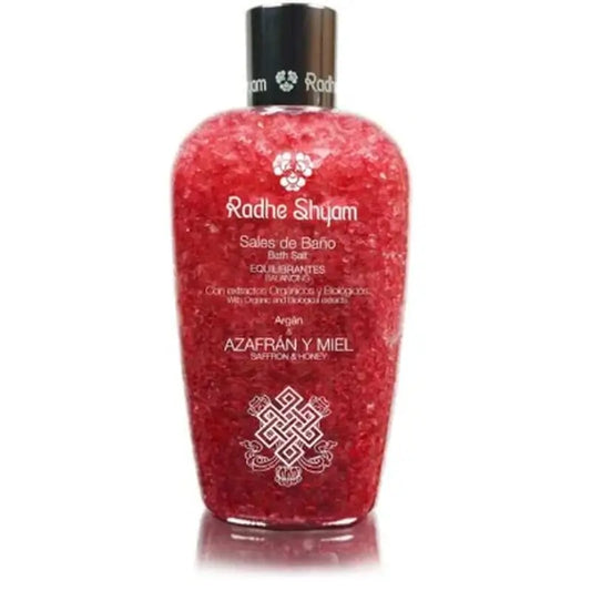 Radhe Shyam Saffron & Honey Bath Salts , 250 gr