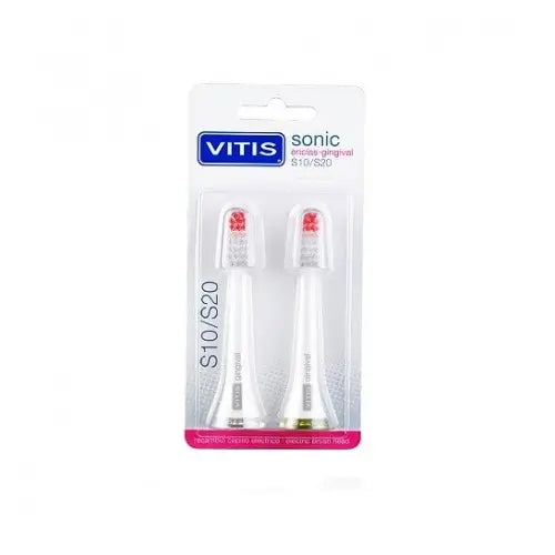 VITIS Sonic Gingival Electric Toothbrush S10/S20 Replacement 2 units