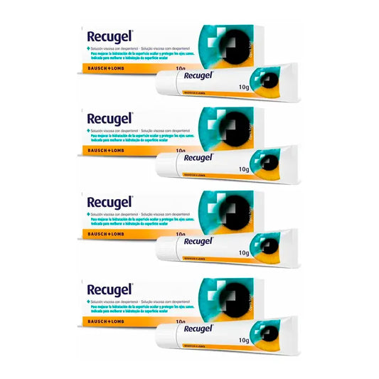 Recugel Ophthalmic Gel, Pack 4 x 10 g