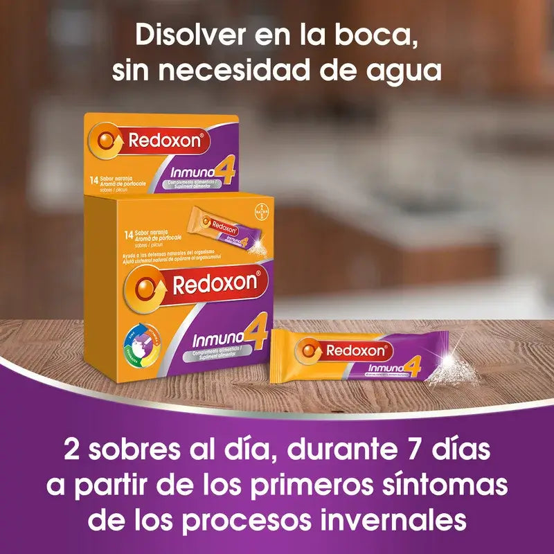 Redoxon Inmuno4 14 sachets