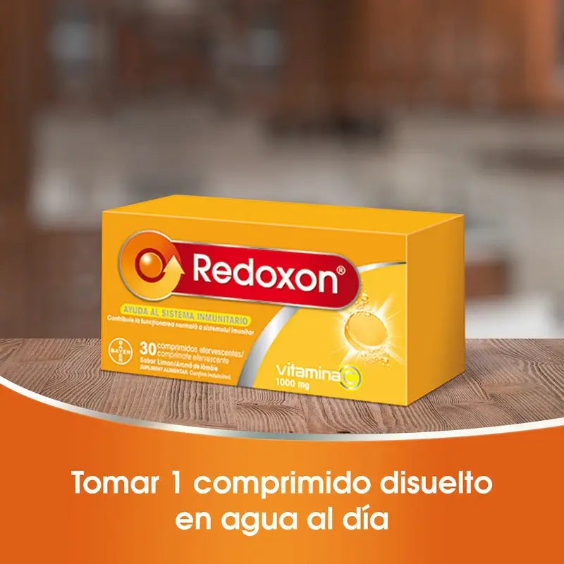 Redoxon Vitamin C Lemon Flavour 30 Effervescent Tablets