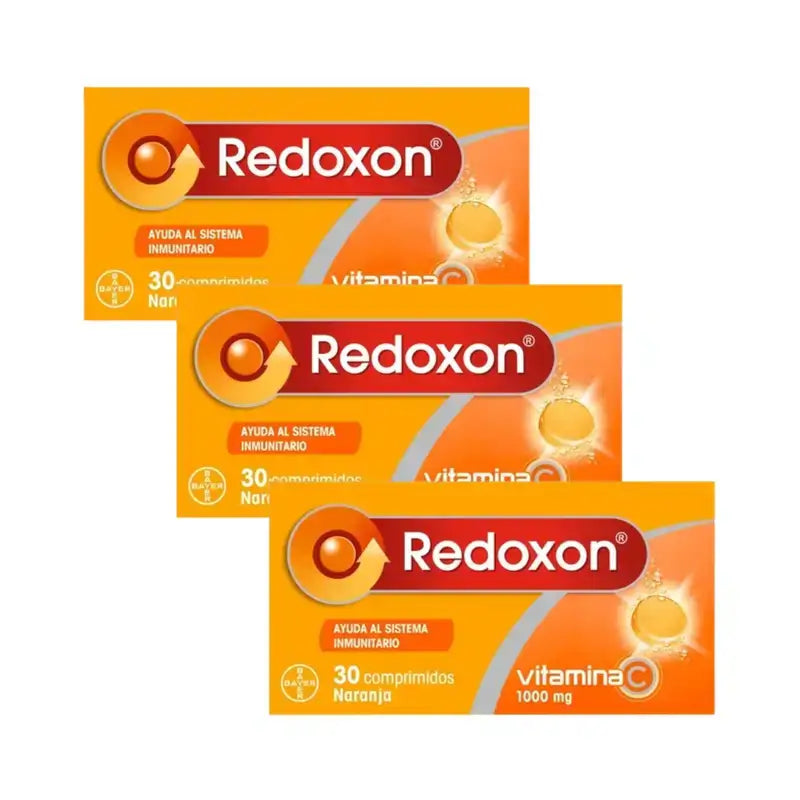 Redoxon Vitamin C Orange Flavour, 3X30 Effervescent Tablets