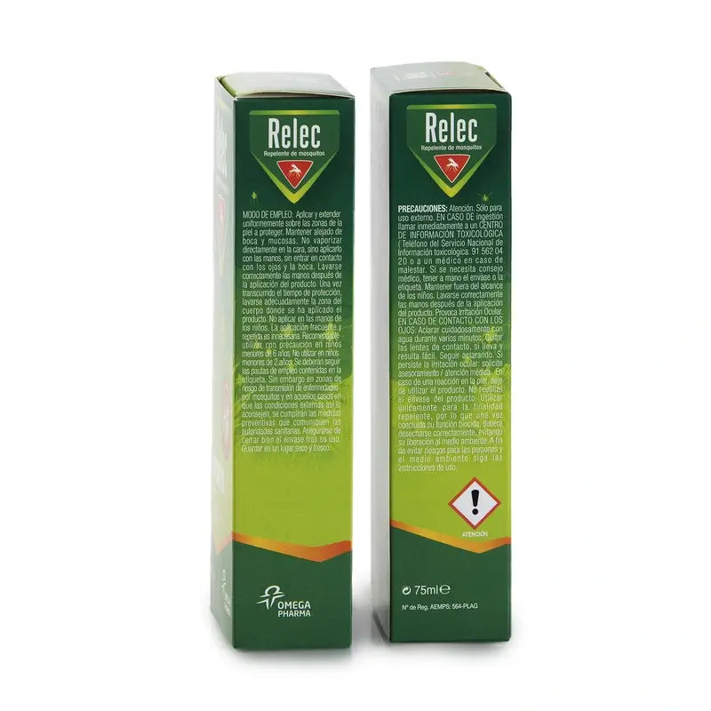 Relec Fuerte Sensitive Family Mosquito Repellent Spray, 75 ml