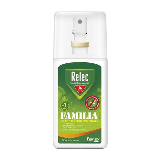 Relec Fuerte Sensitive Family Mosquito Repellent Spray, 100 ml