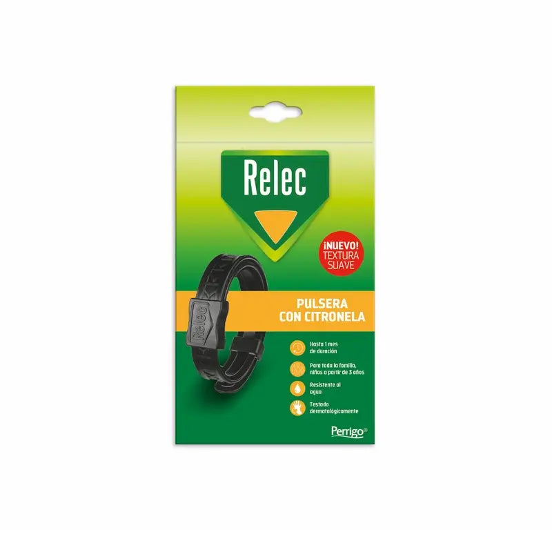 Relec Citronella Mosquito Control Wristband Black