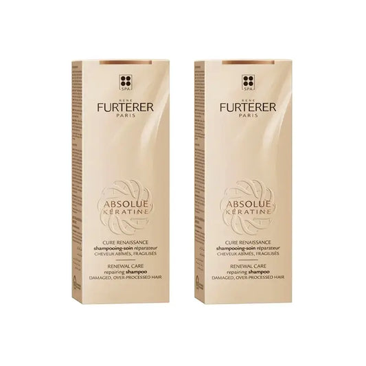 Rene Furterer Repairing Care Shampoo, 2X200 Ml