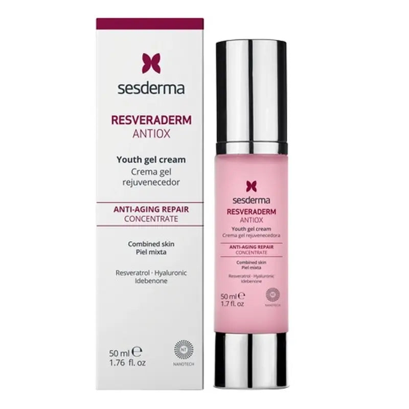 Sesderma Resveraderm Antiox Rejuvenating Gel Cream, 50 ml